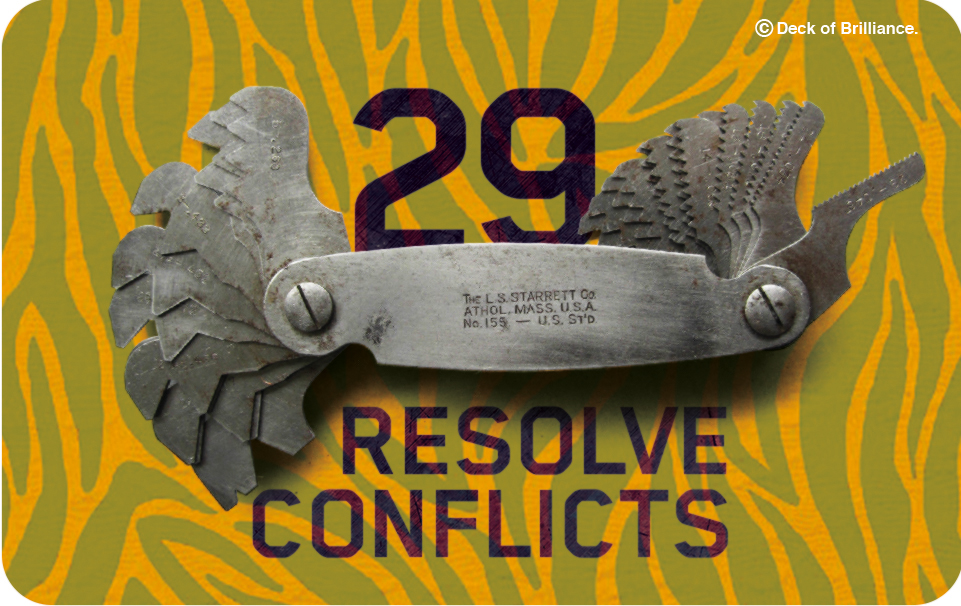 29. Resolve Conflicts